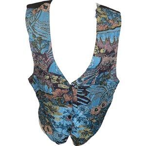 Ladies vintage embroidered vest (there is also a matching skirt)